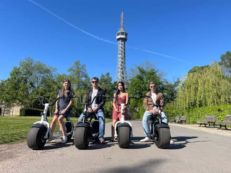 Prague: 3-Hour Fat Tire E-Scooter Tour - Petřín Gardens and the John Lennon Wall