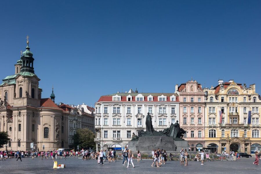 Prague: 4-Hour Segway and Scooter Tour with Lunch and Drinks - Letná Park, lunch, and a broad city view