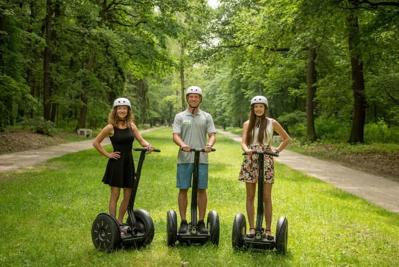 Prague: 4 Hours Grand City Tour by Segway & E-Scooter - Starting at Hotel Grandior and learning the controls