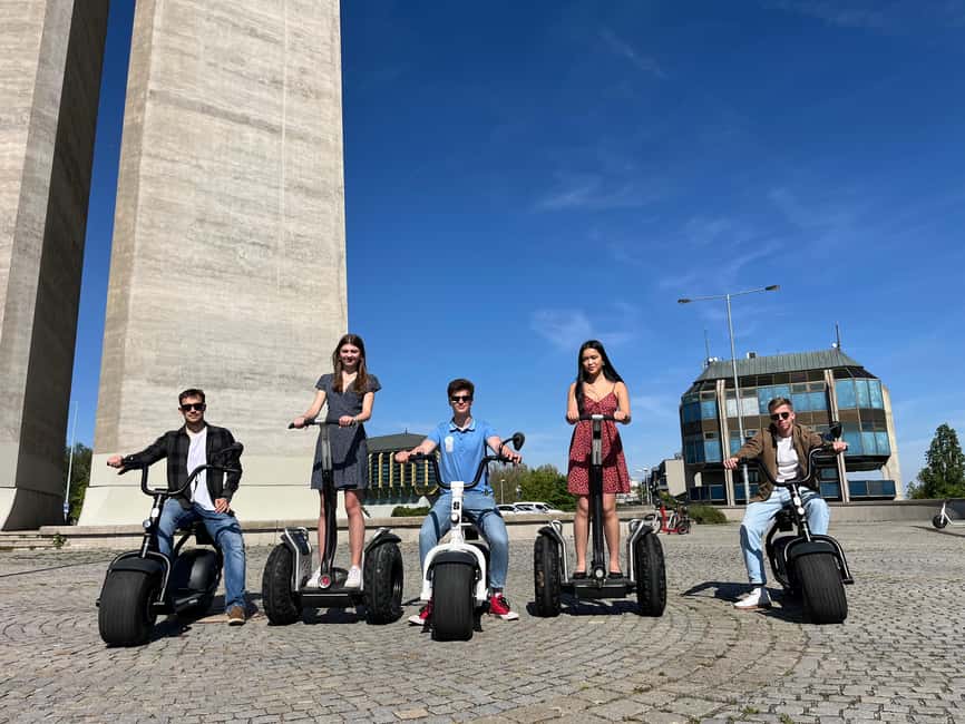 Prague: Combined Segway & E-Scooter City Highlights Tour - Letná Park, Expo 58, and the Metronome