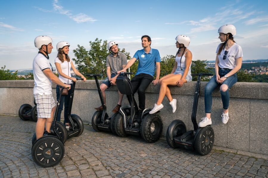 Prague: Combined Segway & E-Scooter City Highlights Tour - Prague Castle and the Strahov district