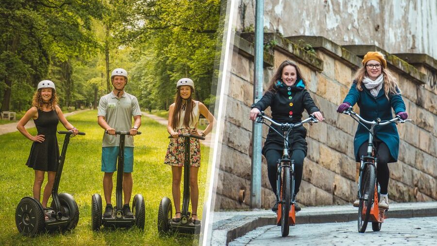 Prague: Combined Segway & E-Scooter City Highlights Tour - Petrin Hill, the Vltava, and Lesser Town