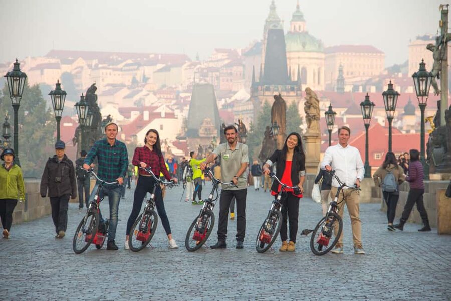 Prague: Combined Segway & E-Scooter City Highlights Tour - Pickup at Hotel Grandior and the first riding lesson