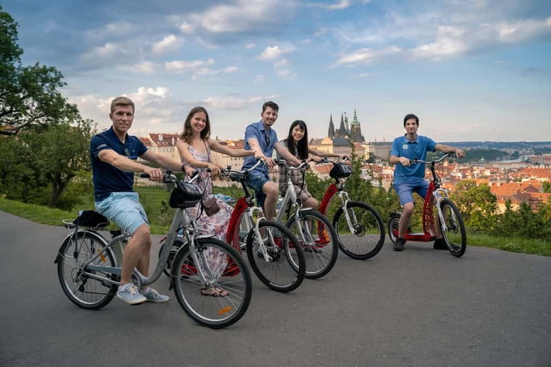 Prague: E-Bike or E-Scooter Tour with A Local Guide - Key points to know before you book