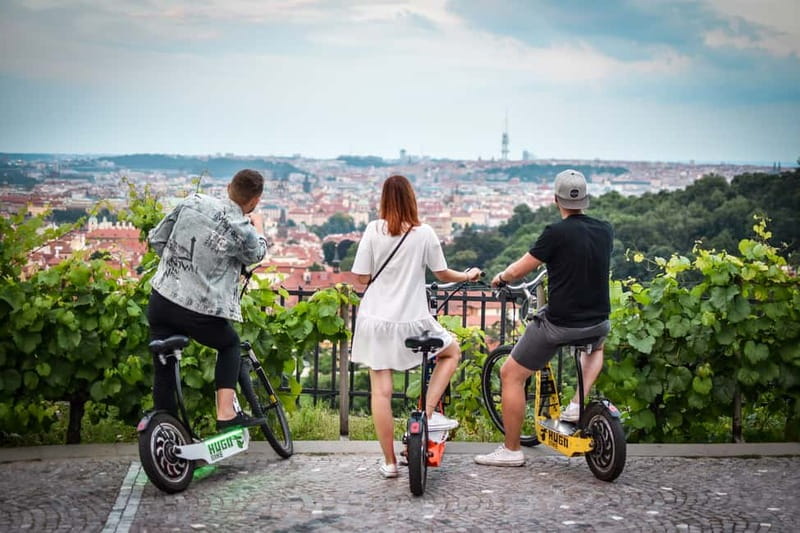 Prague: E-Scooter Grand City & Panoramas Small-Group Tour - Booking Tips Before You Go