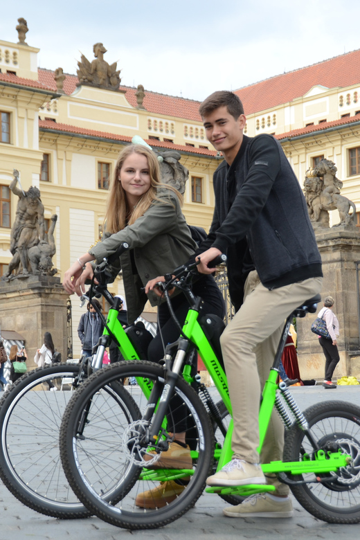 Prague Electric Scooter and eBike Grand Tour - The short practice session matters