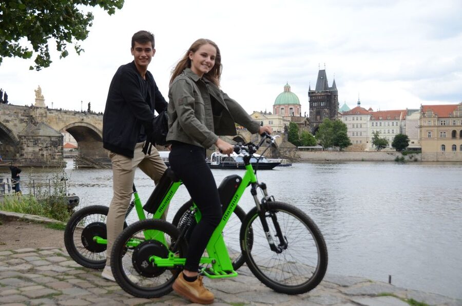 Prague: Electric Scooter & Cruiser Fat eBike Rental - How much Prague can you cover in one to two hours