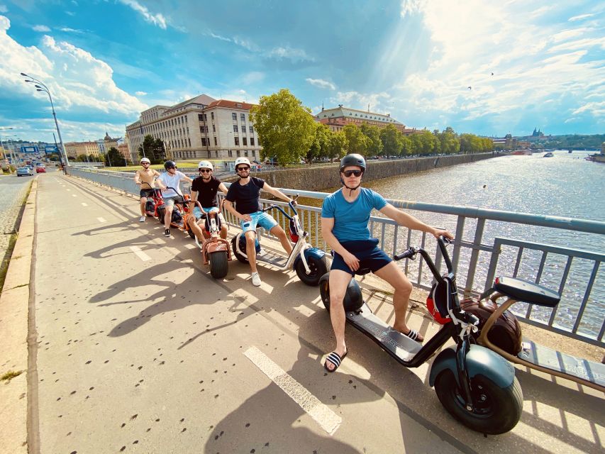 Prague: Fat Tire E-Scooter Guided Tour - Letná Park and Prague’s best wide views