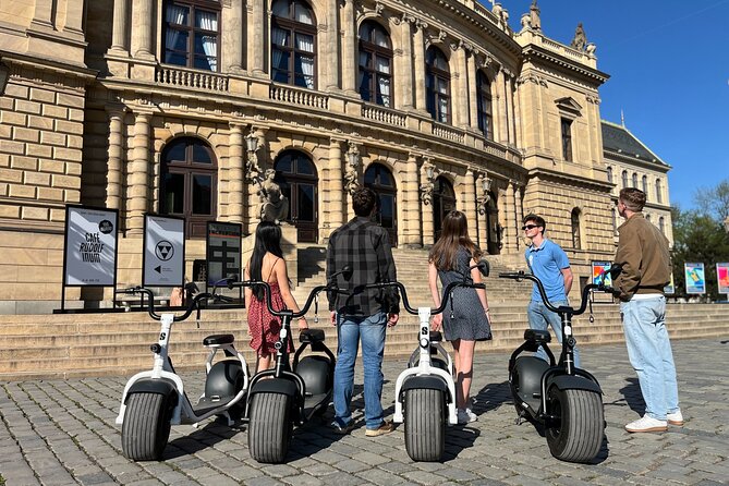 Prague Fat Tire E-Scooter Tour with A Local Guide - Lesser Town, the Lennon Wall, and Charles Bridge