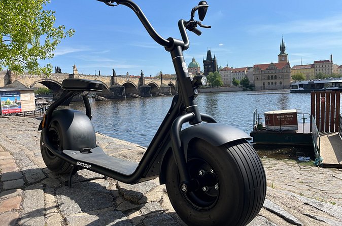 Prague Fat Tire E-Scooter Tour with A Local Guide - Kampa Park and Rudolfinum finish the ride