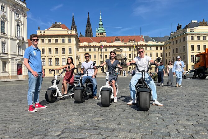 Prague Fat Tire E-Scooter Tour with A Local Guide - Prague Castle and Hradčany without the entrance fee