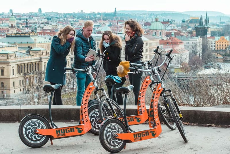 Prague: Fat Tire or Regular Scooter Tour with A Local Guide - Why an e-scooter is useful in Prague