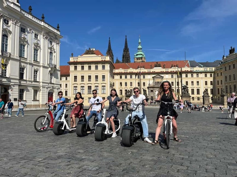 Prague: Fat Tire or Regular Scooter Tour with A Local Guide - Queen Anne’s Summer Palace and the Prague Castle complex