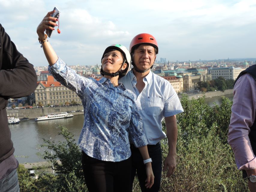 Prague: Grand e-Scooter Guided Tour - Letná Park delivers the wide city view