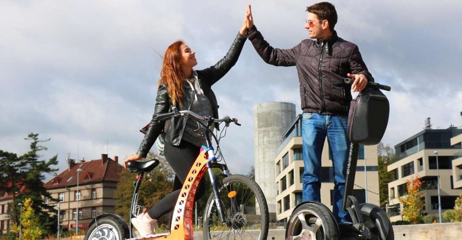 Prague: Grand Segway and eScooter Live Guided City Tour - Weather, clothing, and practical limits