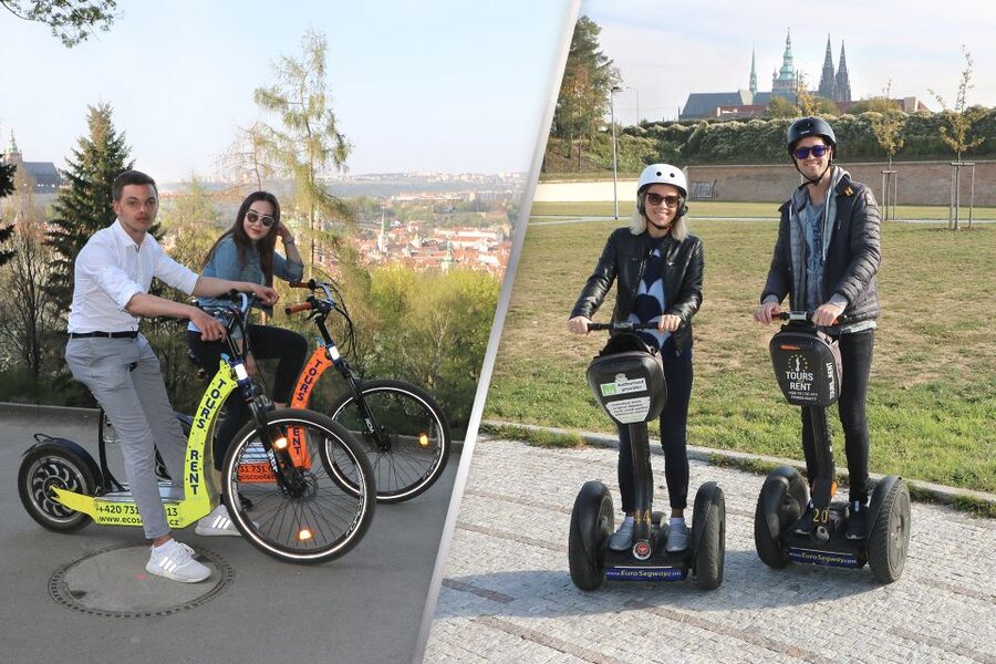 Prague: Half-Day Guided Tour by Segway and E-Scooter - Kafka’s strange corner of Prague