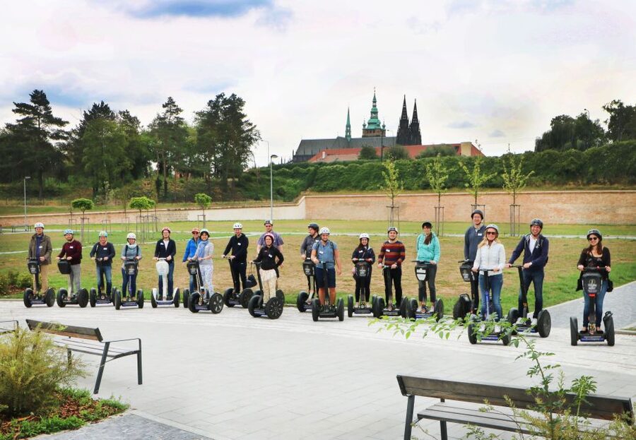 Prague: Half-Day Guided Tour by Segway and E-Scooter - Lesser Town, Charles Bridge, and the river