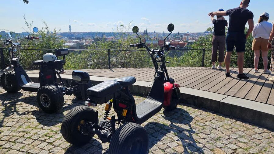 Prague: Heart of Prague Electric Tricycle Scooter Tour - Franz Kafka Museum and Rudolfinum