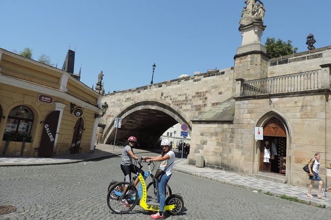 Prague Panoramic Views e-bike and e-Scooter guided Tour - Why this route works well in two hours