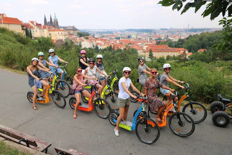 Prague: Tour by Electric Scooter or Cruiser eBike - Kafka, Rudolfinum, and the riverfront