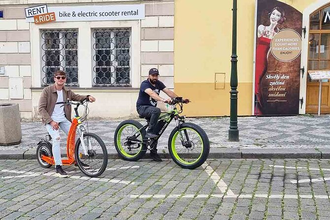 Prague Trike & e-Scooter Tour: Castle Viewpoints & Charles Bridge - Strahov Monastery, its brewery, and Petřín