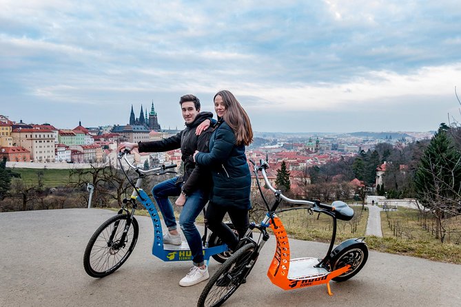 Prague Trike & e-Scooter Tour: Castle Viewpoints & Charles Bridge - Who should choose the trike or scooter option