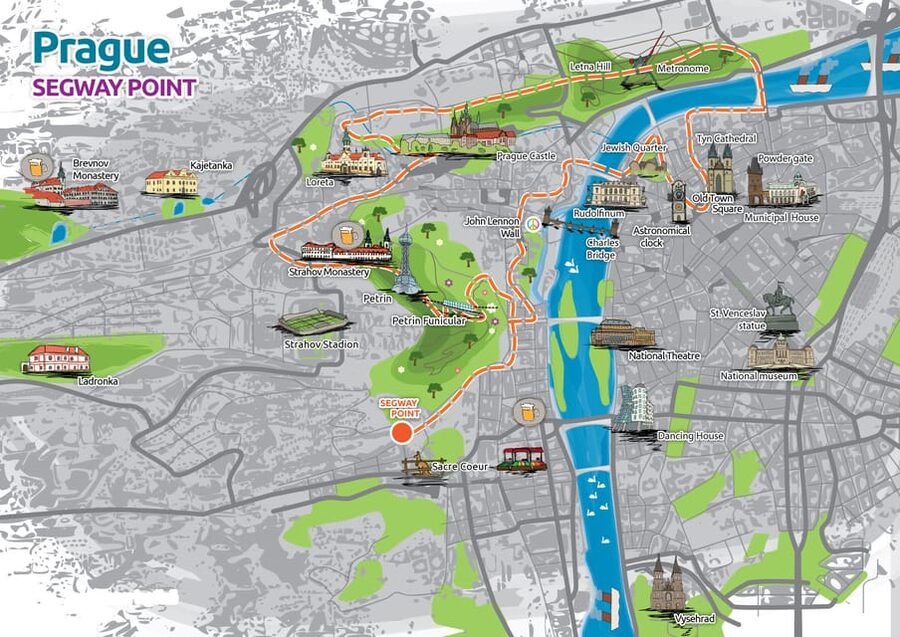 Prague Ultimate e-Scooter City Tour - Practical details before you reserve