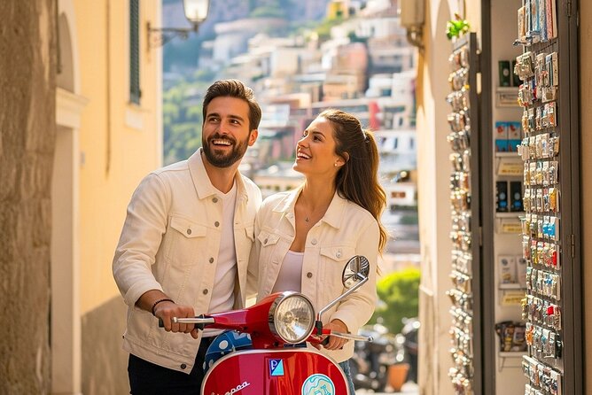 Private audio-guided Amalfi Coast Vespa Tour with driver - Starting in Sorrento, the land of the Sirens