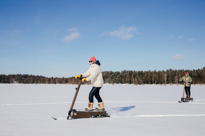 Private Driving Snow Scooters Experience in Finland - What the eLyly ride is really like