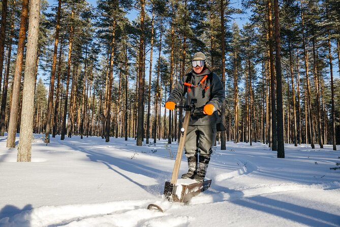Private Driving Snow Scooters Experience in Finland - Across Lake Saimaa when the ice is safe