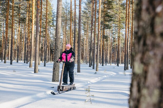 Private Driving Snow Scooters Experience in Finland - Curves, hills, and the Taiga forest