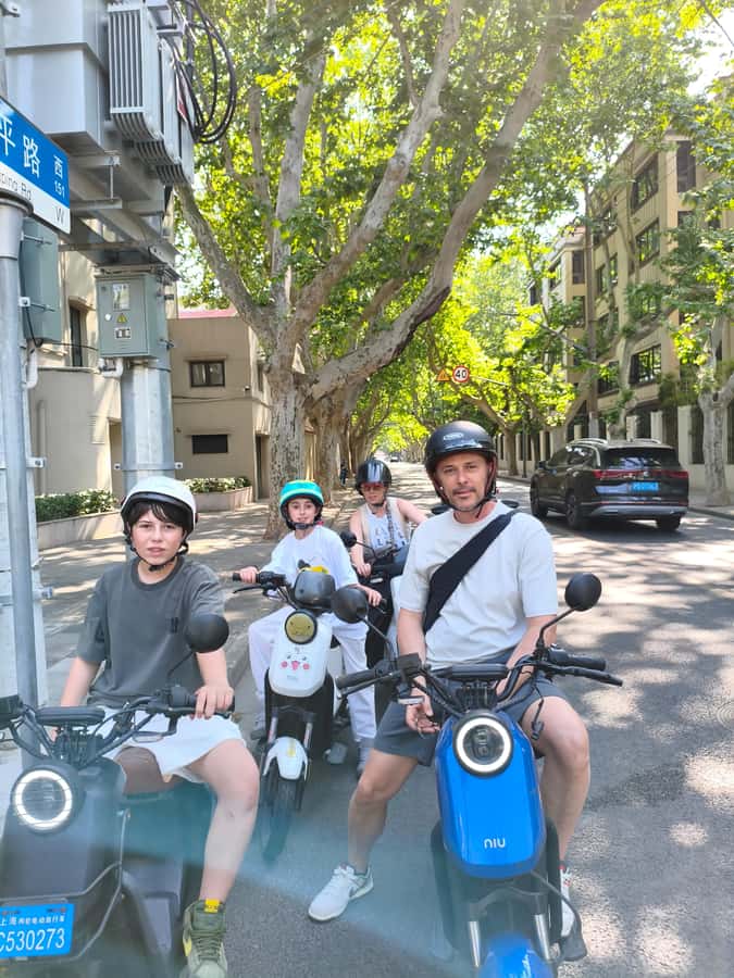 Private Scooter Adventure Tour in Shanghai - Rolling through the French Concession