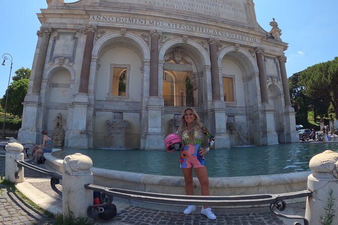 Private Scooter Tour in Rome - Gianicolo Terrace and the Fontanone
