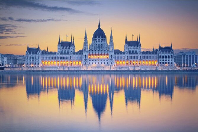 Private Stag Do Tour: Fun E-Scooter Ride with Games in Budapest - Chain Bridge gives the group its classic Budapest view