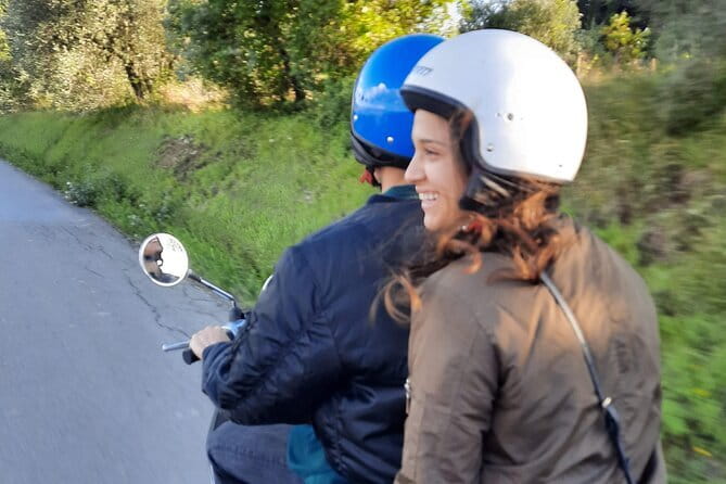 Private Tuscany Vespa Tour - A cellar visit with wine and olive oil