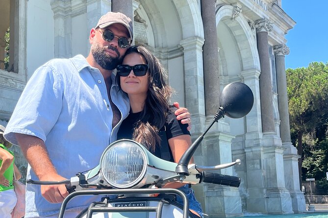Private Vespa Sidecar Tour with Hotel Pickup - The Pyramid of Cestius and Rome’s Egyptian influence