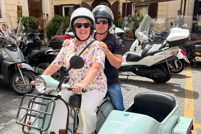 Private Vespa Sidecar Tour with Hotel Pickup - Janiculum Hill and the Acqua Paola finale