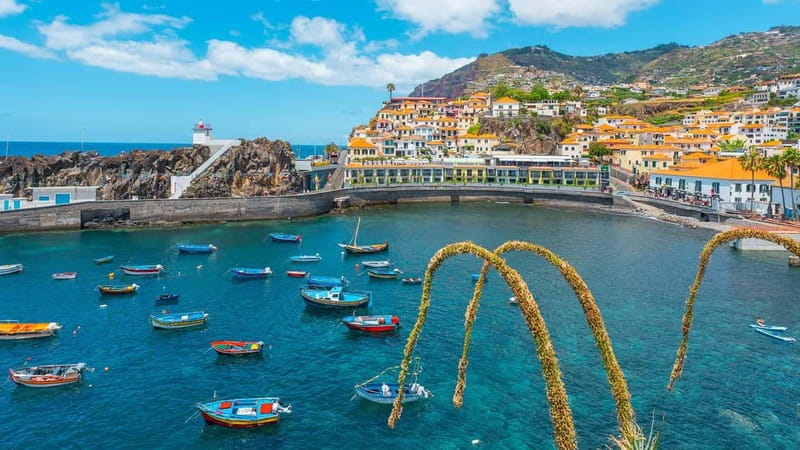 Private Vespa Tour Funchal & Câmara Lobos (3hrs) - A half-hour at the Farmers’ Market