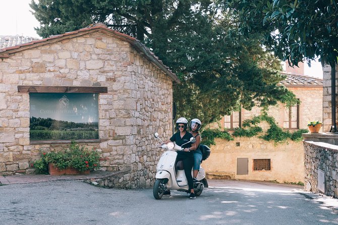 Private Vespa Tour in Chianti - Panzano, a fortified stop with wide views