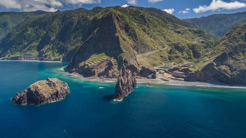 Private Vespa West Tour-Seixal,São Vicente,Porto Moniz(4hr) - Seixal’s black sand and natural pools