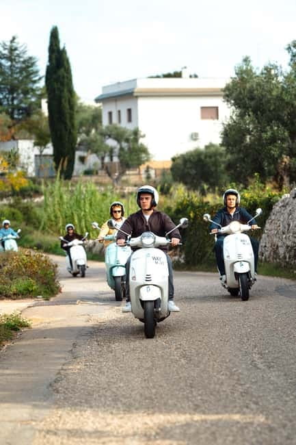 Puglia by Vespa: 3-Hour Tour of Polignano a Mare, Conversano, and Monopoli - Riding toward Monopoli and its old harbor