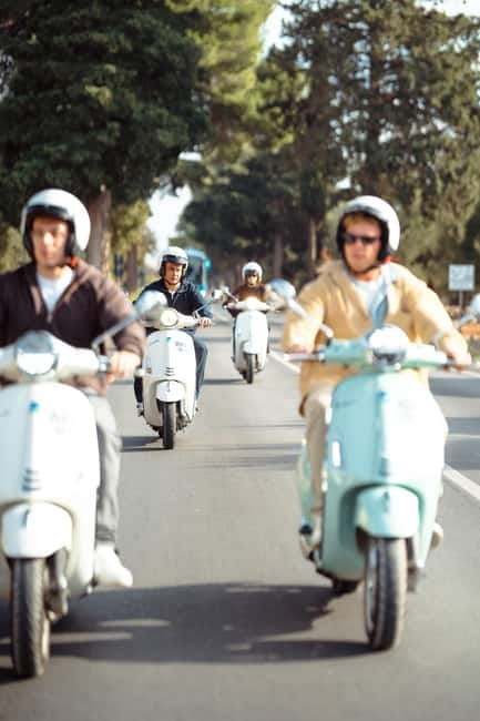 Puglia by Vespa: 3-Hour Tour of Polignano a Mare, Conversano, and Monopoli - Conversano combines a castle stop with hot focaccia