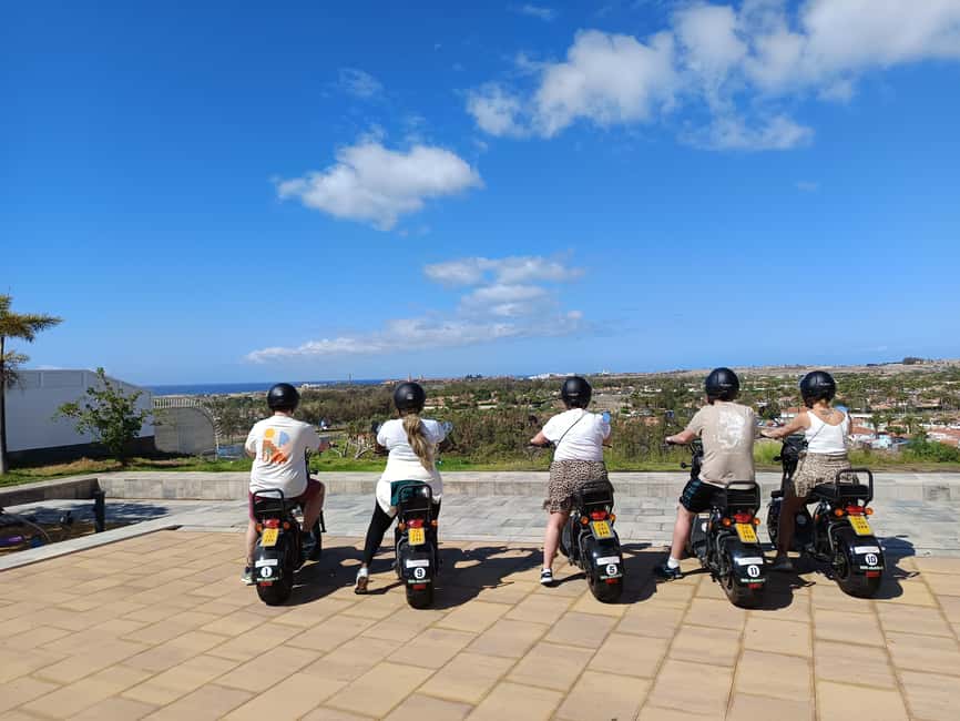 Rent e-Scooter 2 seat from 1 till 4 Hour: Explore Maspalomas - Meloneras promenade and the southern resort area
