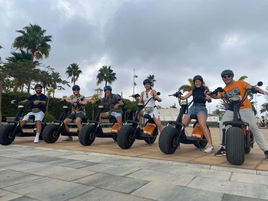 Rent e-Scooter 2 seat from 1 till 4 Hour: Explore Maspalomas - Your first stop: getting the scooter and map