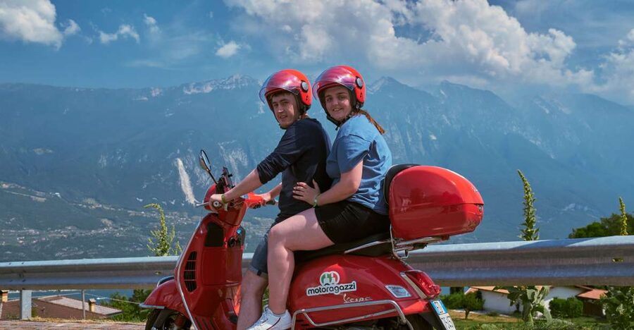 Riva del Garda: Lake Garda self-guided Vespa tour - The ferry crossing and both shores