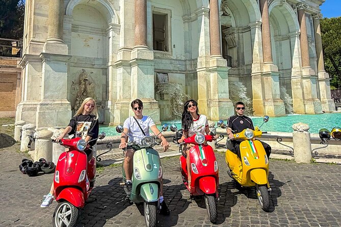 Roma Vespa Tour & Traditional Roman Food and Extras - Passing through Rome’s old neighborhoods