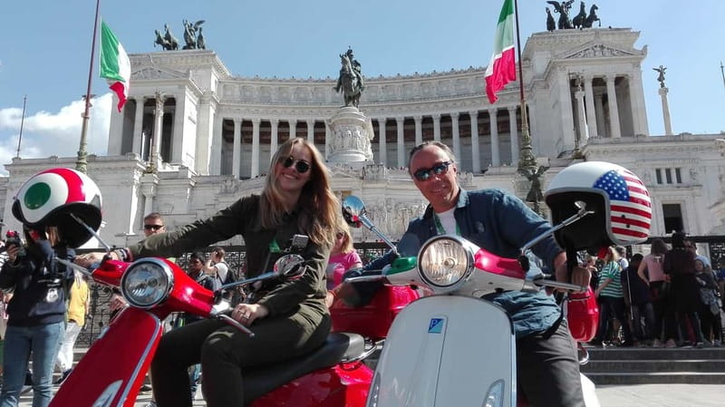 Rome: 125cc Vespa Primavera 24-, 48-, or 72-Hour Rental - A flexible route from the Forum to the Pantheon