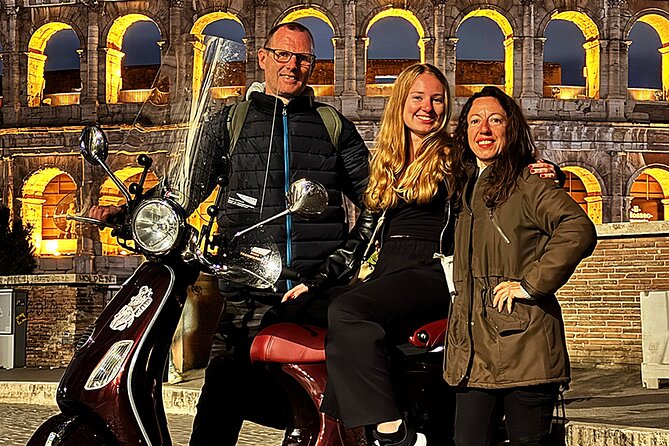 Rome by Night Vespa Ride: Icons of Rome - What the $94.52 price gets you