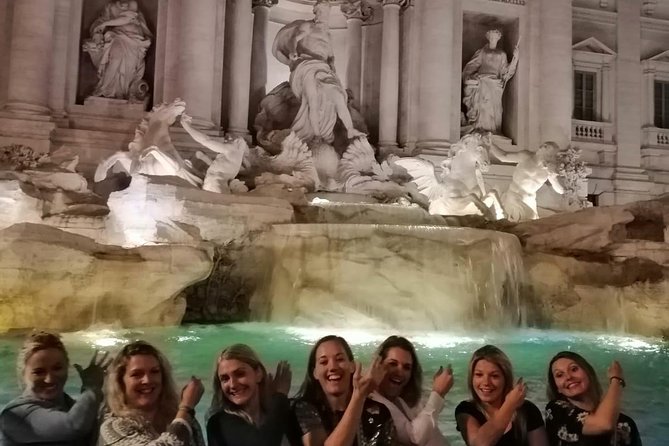 Rome by Night Vespa Tour - Trevi Fountain and the evening finish