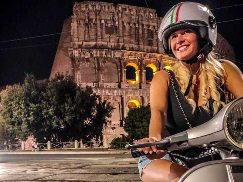 Rome by Night Vespa Tour With Driver/Private Guide - Starting with a safety briefing and a ride through central Rome